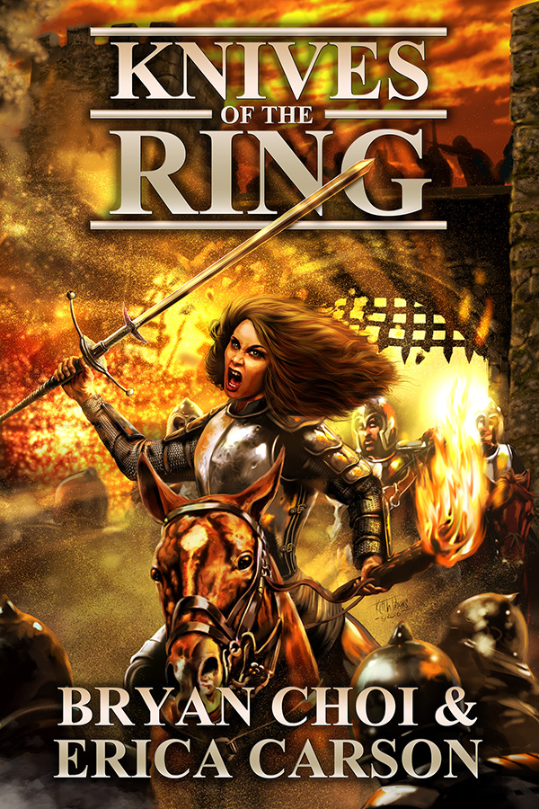Knives of the Ring cover art ©Keith Draws